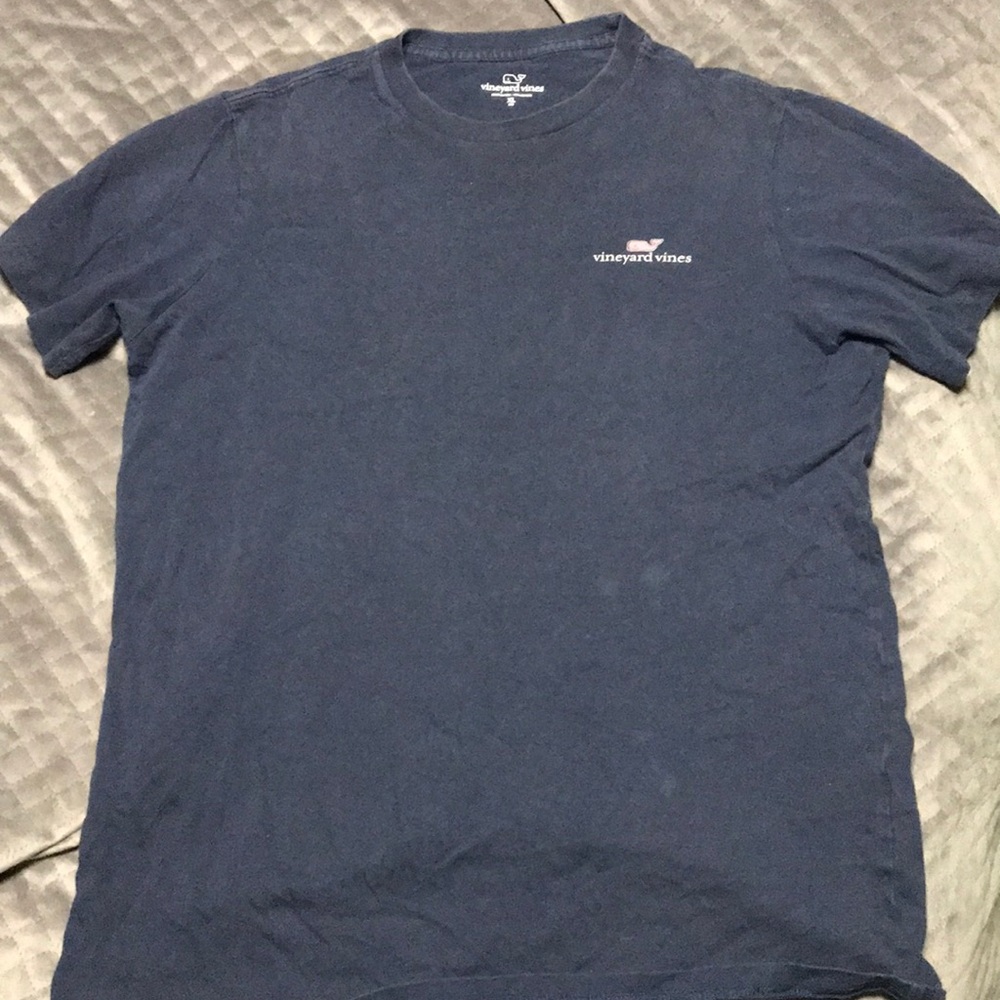 Vineyard Vines Navy Blue Logo T-Shirt